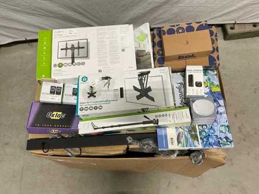 Marchandises de retour de palettes
