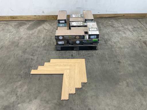 11,2m² Berry Alloc visgraat laminaat Light Nature Type-A