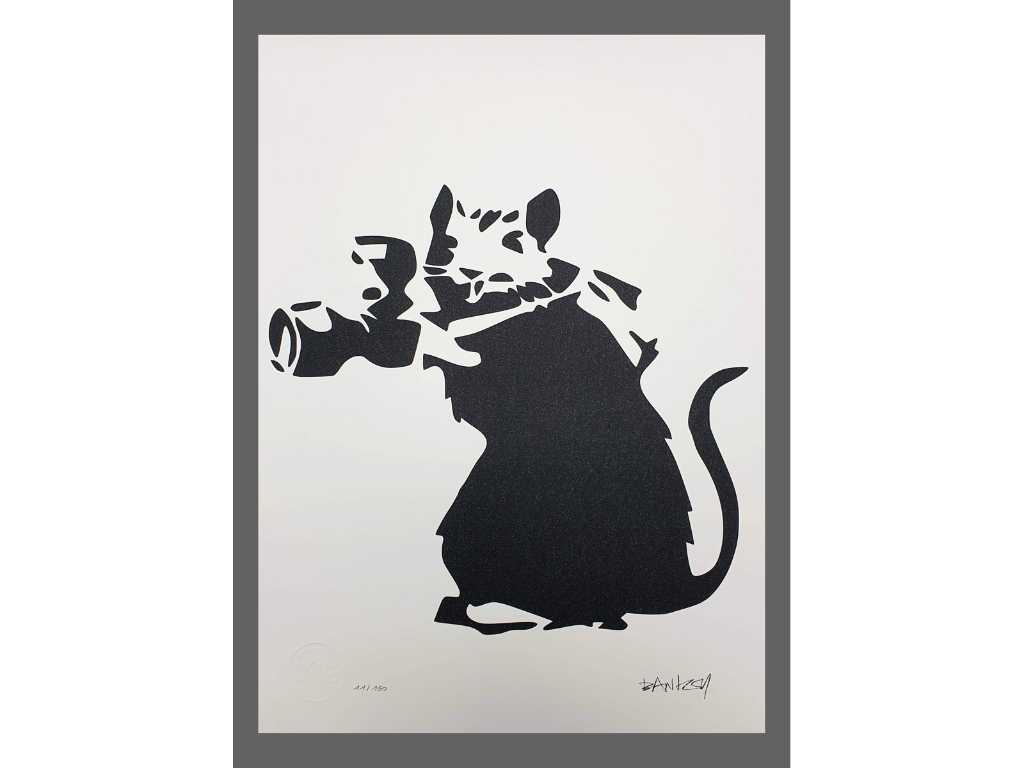 Banksy - Paparazzi Rat - Lithografie