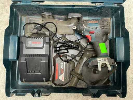 2014 Bosch GDS 18V-Li Impact wrench 1/2" 160 Nm battery 18V-LI