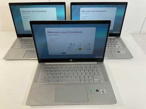 HP Pro C640 14”, Core(TM) i5 10th Gen, 8 GB RAM, 64 GB SSD ChromeBooks (3x)
