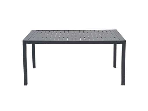 GREEN LOUNGE tuintafel gemaakt van weerbestendig aluminium, ca. 161 x 100 x 72 cm - Taupe 