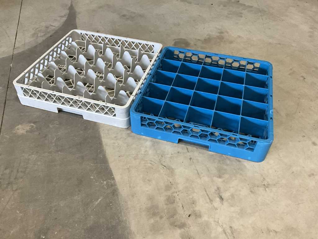 Carlisle Glass baskets 25 compartments (26x)