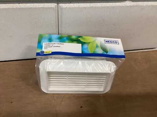 Nedco 625.034.OOV Louver grille 110x54 mm white (14x)