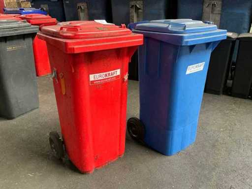1999 EUROKRAFT Wheelie Bin (8x)