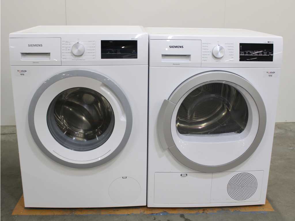 Siemens iQ300 iSensoric Washer & Siemens iQ500 iSensoric Dryer