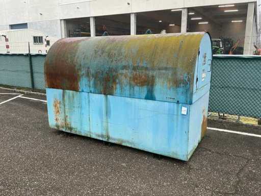 Poziomy zbiornik magazynowy