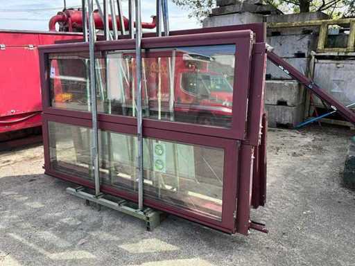 Shop double sliding door (2x)