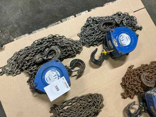 Treuil à chaîne manuel Tractel (2x)