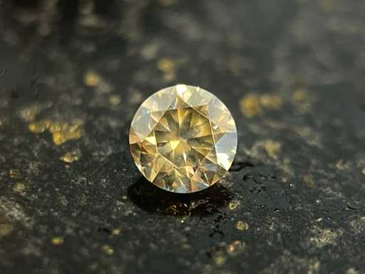 Diamant 0,45 Karat natürlicher Brillantschliff
