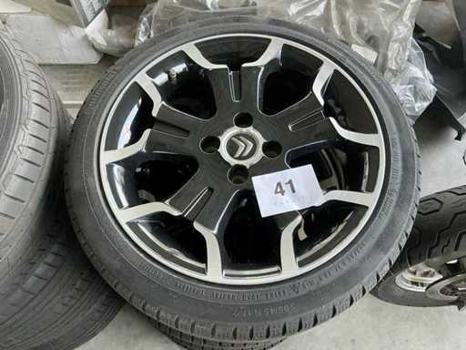 Band op velg Citroën TS3 (4x)