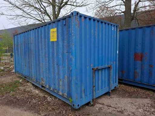 Kabel gesloten afzetcontainer