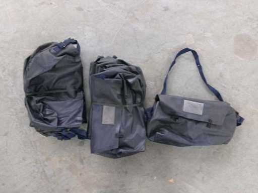 Borsa a tracolla blu, usata (R16) (26x)