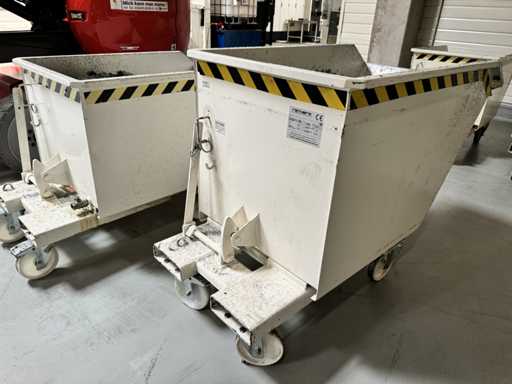 ROTHERM KK 50 2 bennes basculantes / godets de ferraille