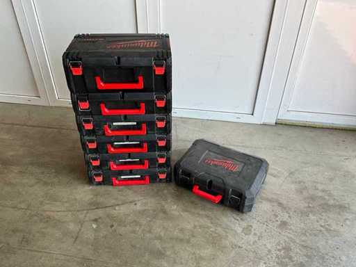 Milwaukee gereedschapskoffer leeg (7x)