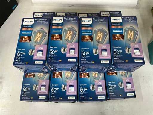 Philips WIZ Smart LED 7W 806 lumens E27 (12x)