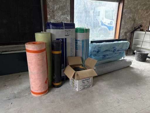 Partij diverse bouwmaterialen