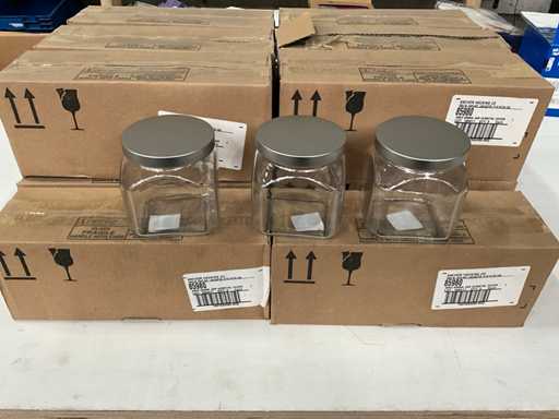 Metalowa pokrywka słoika Anchor Hocking Emma Stock (42x)