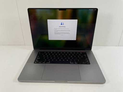 Apple MacBook Pro 16”, Apple M1 Pro, 16 GB RAM, 512 GB NVMe Laptop