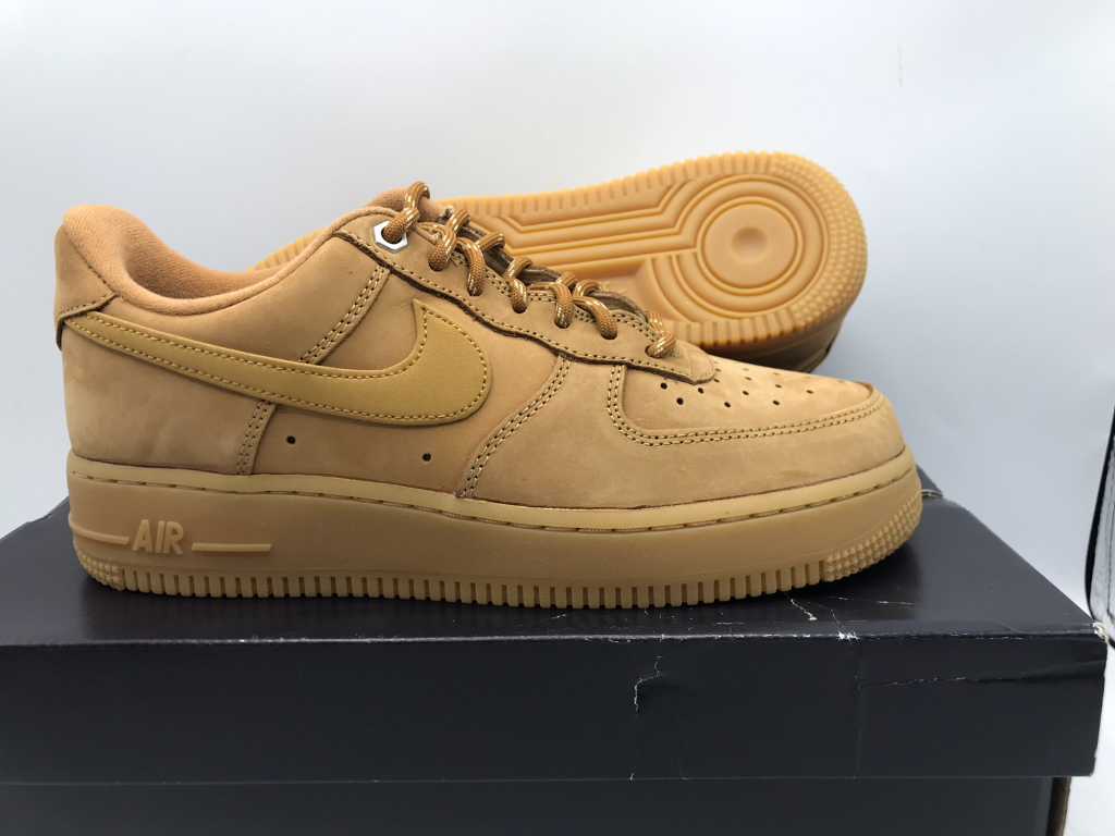 Nike Air Force 1'07 WB Flax/Wheat-Gum Light Brown Sneakers 39