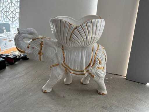 Elefantenstatue (3x)