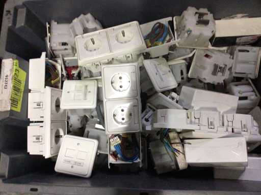 Partij installatie materialen