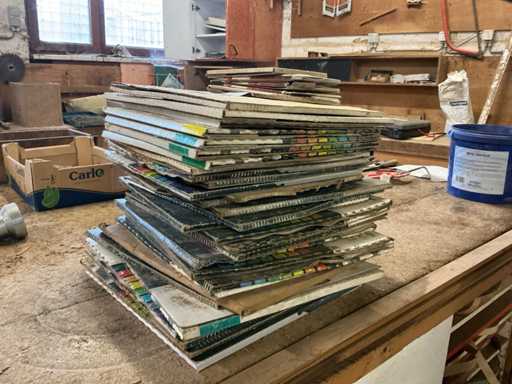 Diverses lames de scie