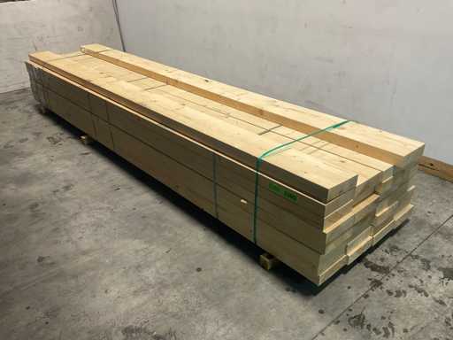 Trave di abete piallata 450x25x7,5 cm (20x)