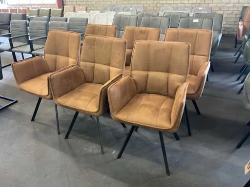 Ivivo Chaise de salle à manger (6x)