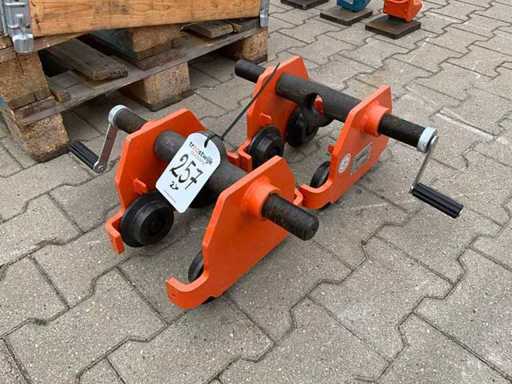 2019 Tractel GCP Push trolley (2x)