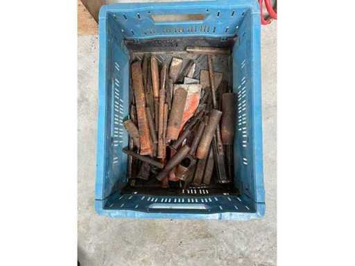 Beitels/holpijpen - Various contractor materials