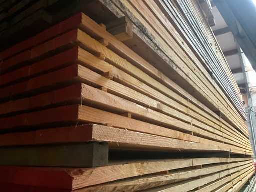 Douglas wood trusses 6.10 meters length (35x)