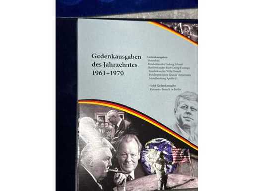Émissions commémoratives de la décennie 1961-1970 Allemagne