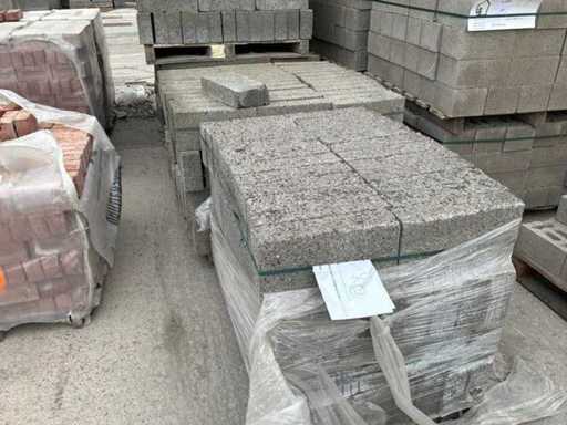 Batch of concrete blocks
