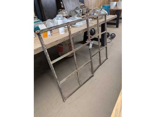 Fereastră grajd Vintage 2 bucăți 96x64cm