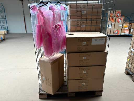 Karnevalskostüm Prinzessinnenkleid rosa (120x)