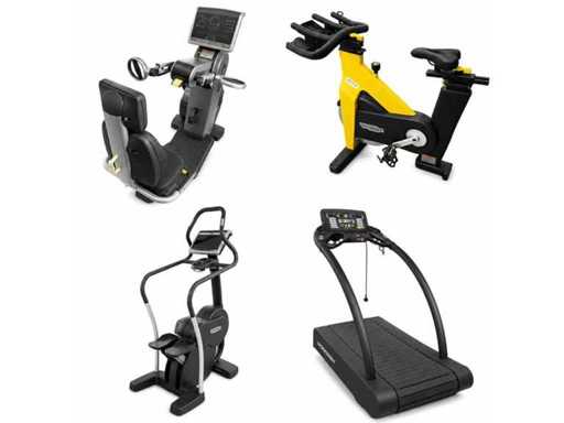 Professional fitness equipment from Technogym & Woodway: treadmills, bikes, ellipticals and weight training (No reserve price)