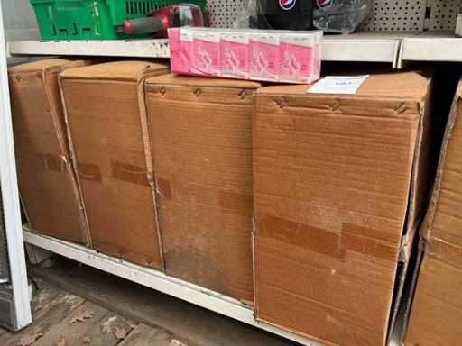 Batch of paper tissues (4x)