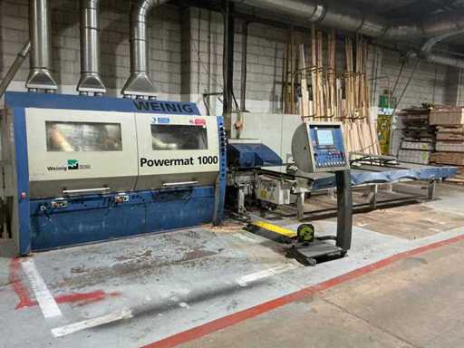 Weinig - 2006 - Powermat 1000 - Machine de profilage et de rabotage à quatre faces