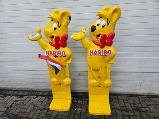 Haribo reclame bord (2x)