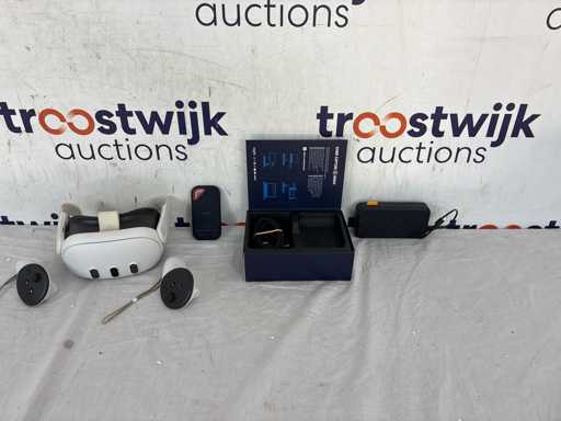 Elgato HD60 X – Capture kaart | Meta Quest 3 – VR headset | SanDisk SSD 2TB – Externe SSD | Xtorm – Powerbank