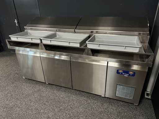 2022 Desmon Pizza prep Koelwerkbank
