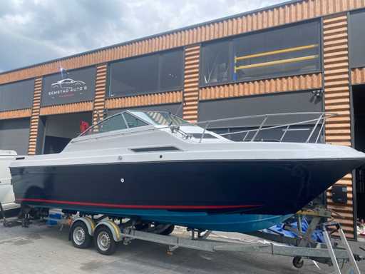 Century 7000 - 260 cv - 1988 - Bateau console - bateau + remorque