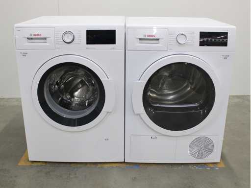 Bosch Serie|6 i-Dos EcoSilence Drive Wasmachine & Bosch Serie|6 Wasdroger