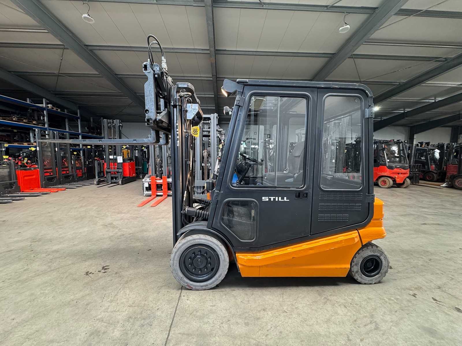 11/2016 STILL R60-45 4.500kg Duplex 322cm 3.+4. Valve Fork Adjuster Electric Forklift Forklift 14.764 hours