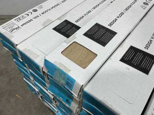 Sol Design - Visgraat - Pvc vloer 161 m2
