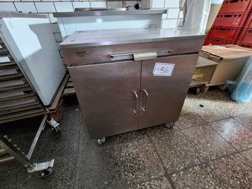   Mobile base cabinet WIESHEU with trays