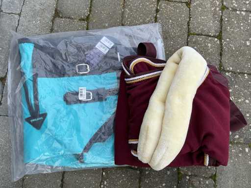 Blankets 125cm horses (2x)