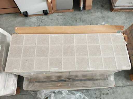 Beste Koop Dimension Rough Taupe Mat Wandtegel 40x120 cm 21,12 m²