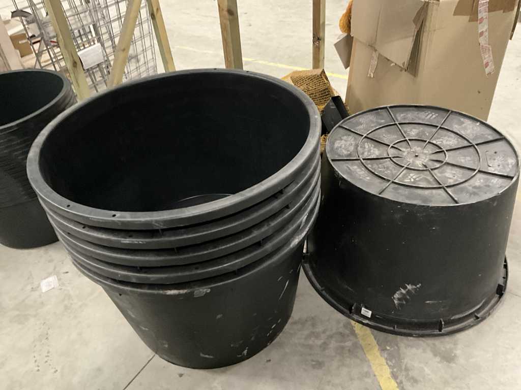 6 PVC tubs/pots MASTELLONE